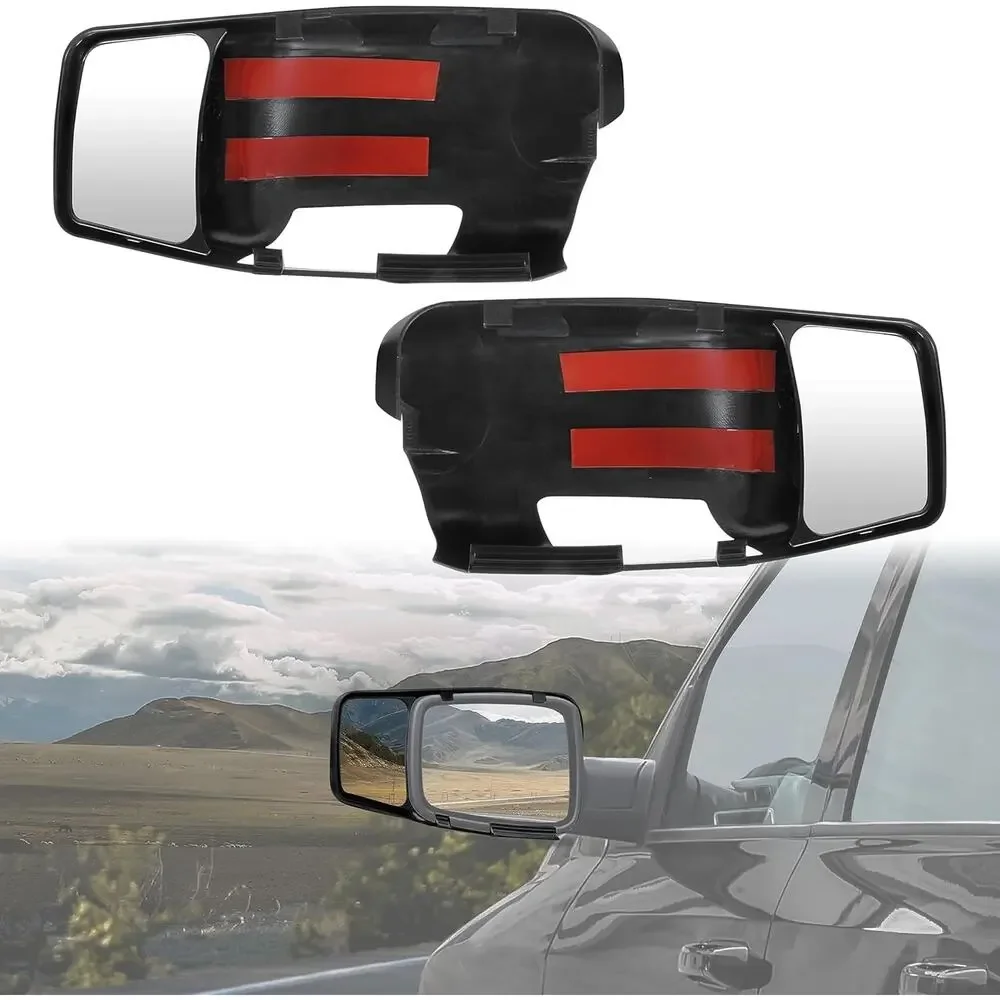 Towing Mirror Extension Clip On Snap & Zap RV Tow Mirror for 2009-2017 Ram 1500
